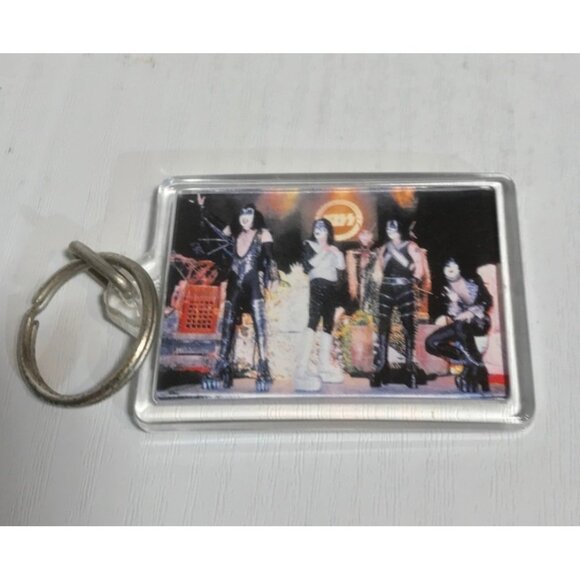 Kiss Band Photo Keychain - Picture 2 of 4